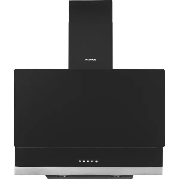 Daewoo Hota decorativa Daewoo DWHO-5658DT1BK, 60 cm, Negru/Inox