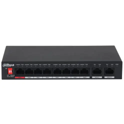Dahua Switch DAHUA Gigabit PFS3010-8ET-96-V2 96W