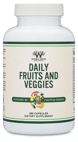 Daily Fruits and Veggies, 180 capsule, Double Wood