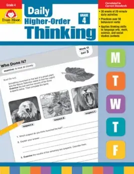 Daily Higher-Order Thinking, Grade 4, Paperback/Evan-Moor Educational Publishers