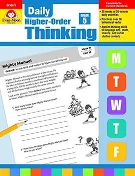 Daily Higher-Order Thinking, Grade 5, Paperback/Evan-Moor Educational Publishers