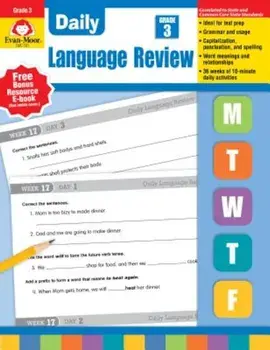 Daily Language Review Grade 3, Paperback/Evan-MoorEducational Publishers