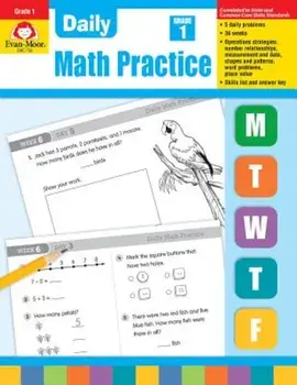 Daily Math Practice, Grade 1, Paperback/Evan-Moor Educational Publishers