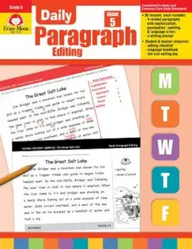 Daily Paragraph Editing, Grade 5, Paperback/Evan-Moor Educational Publishers