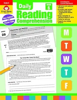 Daily Reading Comprehension, Grade 6, Paperback/Evan-Moor Educational Publishers