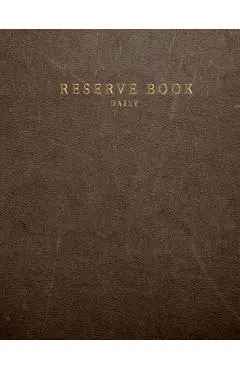 Daily reserve book: for Restaurant Customer record tracking Daily reserve book - Sophia Kingcarter