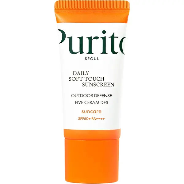 Daily Soft Touch Sunscreen SPF50 crema de fata, 15ml, Purito Ambalaj Nou