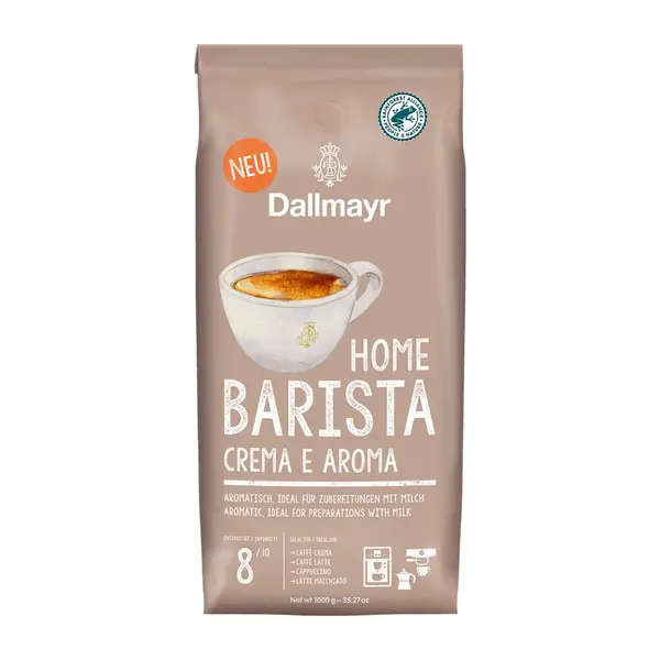 Dallmayr Home Barista Crema e Aroma cafea boabe 1kg