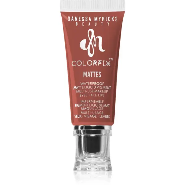 Danessa Myricks Beauty Colorfix Mattes machiaj multifuncțional pentru ochi, buze și față culoare Brownie 10 ml