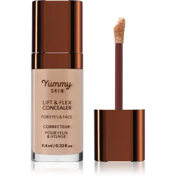 Danessa Myricks Beauty Yummy Skin Lift & Flex Concealer corector lichid cu efect matifiant culoare 6 - Light/Medium With Neutral Undertones 8.4 ml