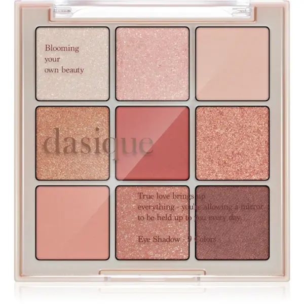 Dasique Eye Shadow Palette paletă cu farduri de ochi culoare 02 Rose Petal 7 g