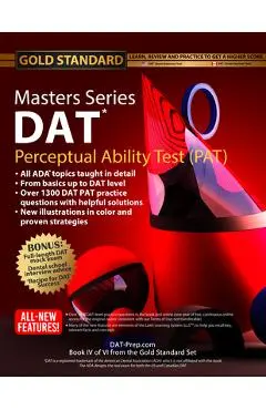 DAT Masters Series Perceptual Ability Test (Pat): Strategies and Practice for the Dental Admission Test Pat, Dental School Interview Advice by Gold St - Brett Ferdinand