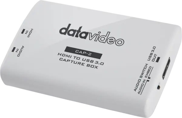 Datavideo CAP-2 HDMI to USB (UVC) Capture (Input) device