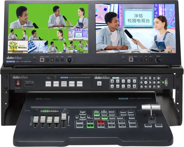 Datavideo GO-650-Studio 4 Inp HDMI/SDI switcher w. streaming/rec