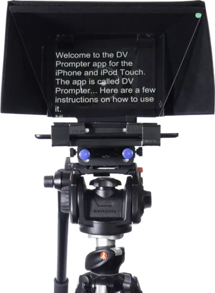 Datavideo TP-500 DSLR prompter w 15mm rail w/o remote