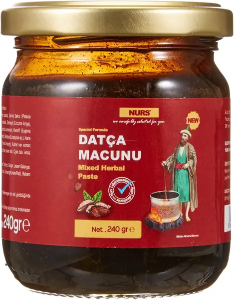 Datça Macunu Pastă din plante pentru plămâni sănătoși, 240 g, Nurs Lokman Hekim