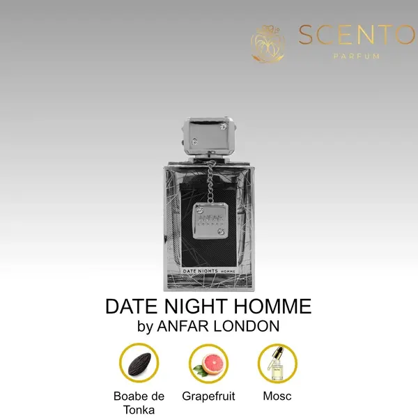 DATE NIGHT HOMME by ANFAR LONDON, extract de parfum, barbati, 100ML - Original Dubai