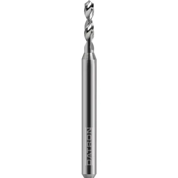 Datron DG1 Burghiu 2 caneluri, Datron 00687145, 1.45x3.175mm, Argintiu