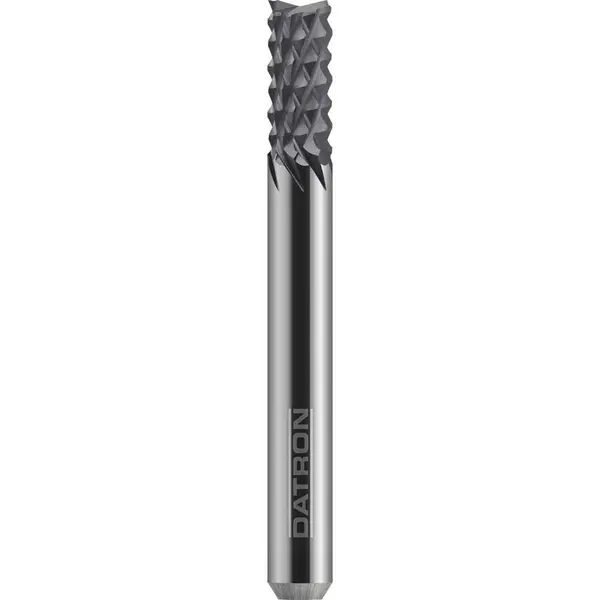 Datron DG2 Freza cu micro dantura, Datron 0073126C, X.CEED, 2.4x3.175mm, Argintiu