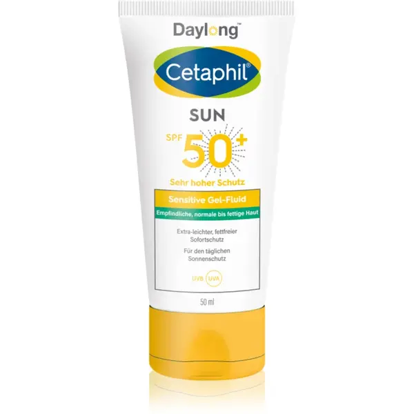 Daylong Cetaphil SUN Sensitive fluid protecție pentru piele sensibilă SPF 50+ 50 ml
