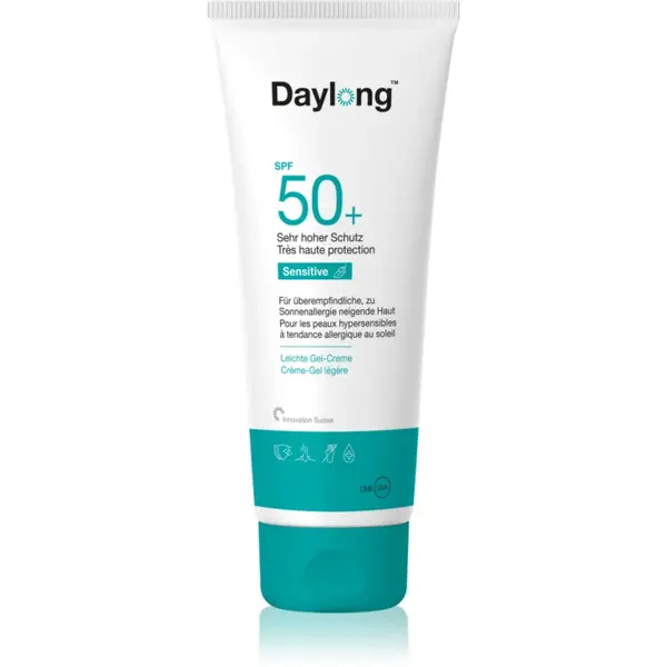 Daylong Sensitive Face Gel-Fluid SPF 50+ gel - fluid protector pentru fata 200 ml