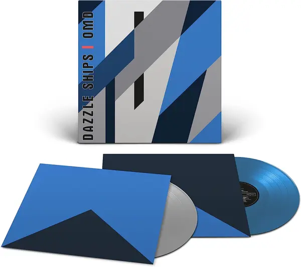 Dazzle Ships - 40th Anniversary Edition (Silver/Blue Vinyl) | OMD