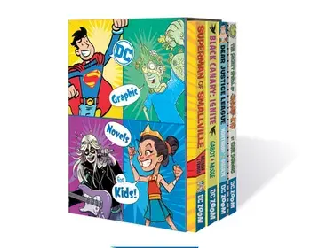 DC Graphic Novels for Kids Box Set 4, Boxed set/***