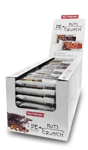 De-Nuts Deserturi cu nuci, migdale cu nucă braziliană, 35 buc, Nutrend