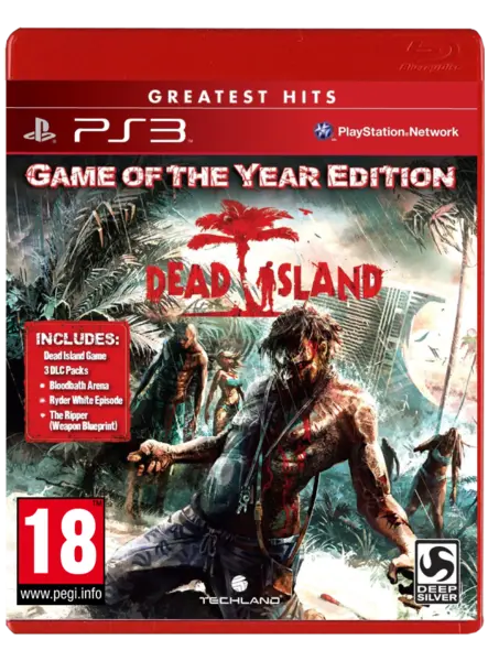 Dead Island Game of the Year Greatest Hits Плейстейшън 3