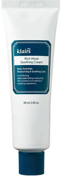 Dear Klairs Rich Moist Cremă de față liniștitoare, 80 ml