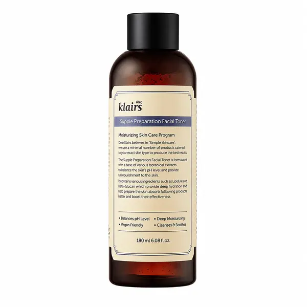 Dear, Klairs – Supple Preparation Facial Toner, 180ml