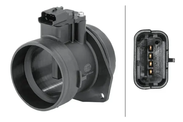 Debitmetru aer (4 pini, modul) potrivit DS DS 4, DS 5; CITROEN C4 GRAND PICASSO II, C4 II, C4 PICASSO II, C4 SPACETOURER, C5 III, C8, DS4, DS5, GRAND C4 SPACETOURER, JUMPY 2.0D 2.0DH 2.2D 03.06-