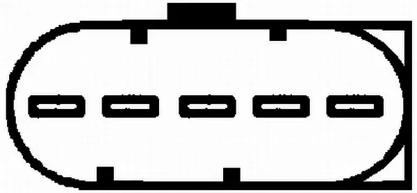Debitmetru aer (5 pini, modul) potrivit MERCEDES C (CL203), C T-MODEL (S202), C T-MODEL (S203), C (W202), C (W203), CLK (A209), CLK (C209), E T-MODEL (S210), E T-MODEL (S211), E (W210) 1.9-4.3 12.96-