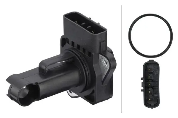 Debitmetru aer (5 pini) potrivit VOLVO C30, C70 II, S40 II, S60 I, S80 I, S80 II, V50, V70 II, V70 III, XC60 I, XC70 II, XC90 I; JAGUAR S-TYPE II, XF I, XJ, XK 8, X-TYPE I 1.3-4.4 07.94-