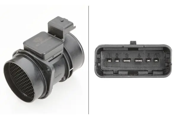 Debitmetru aer (6 pini) NISSAN PRIMASTAR; OPEL MOVANO, VIVARO A; RENAULT ESPACE III, GRAND SCENIC II, KANGOO, KANGOO EXPRESS, LAGUNA I, MASTER II, MEGANE I, MEGANE I CLASSIC 1.5D 1.9D 2.5D dupa 1996