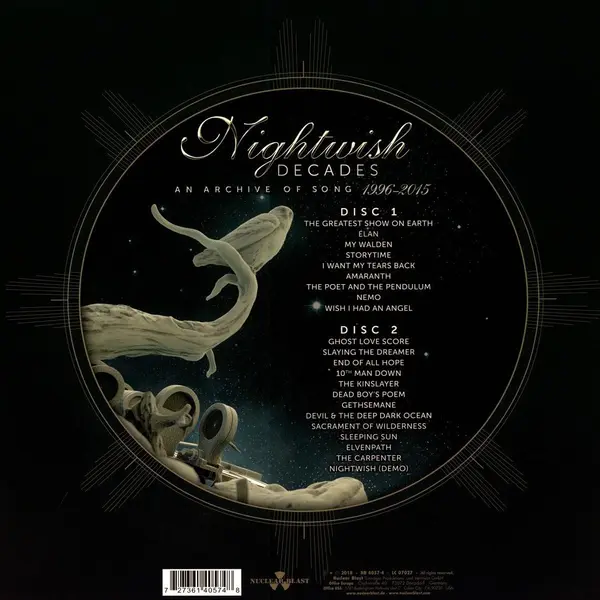 Decades (An Archive Of Song 1996-2015) | Nightwish