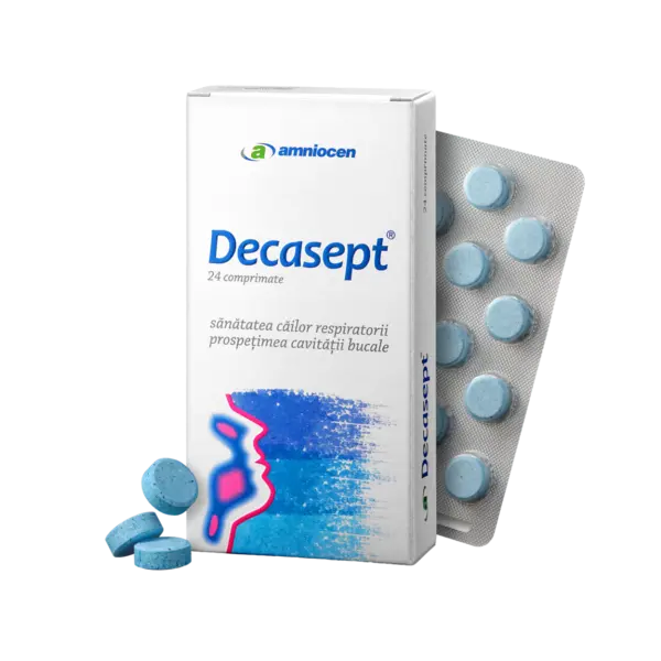 Decasept, 24 comprimate, Amniocen