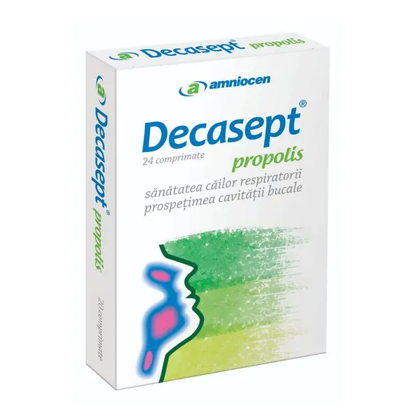 Decasept Propolis 24 comprimate
