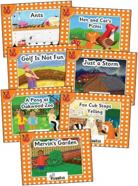 Decodable Readers Orange | L Van Pottlesberghe