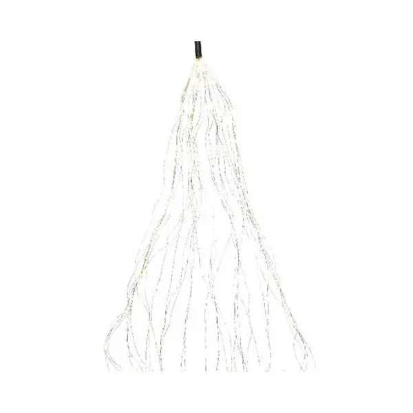 Decoratiune - 640 Micro LED Lights Bunch - Silver and Warm White | Kaemingk