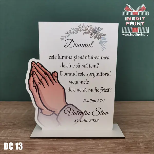 Decoratiune Botez DC13 17x14cm
