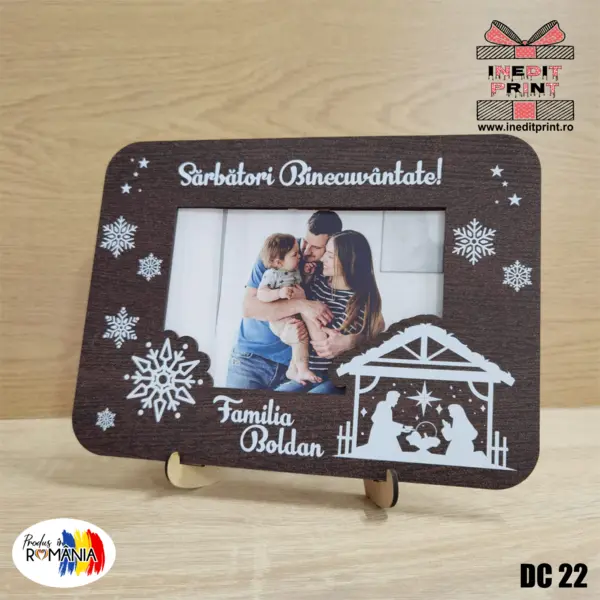 Decoratiune Craciun DC22 17x23cm