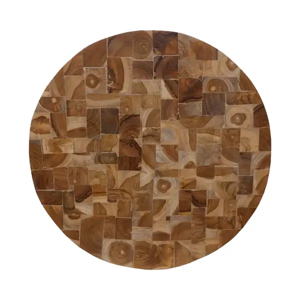 Decoratiune de perete din lemn Sorendine Boho, Natural, 60x60x6 cm