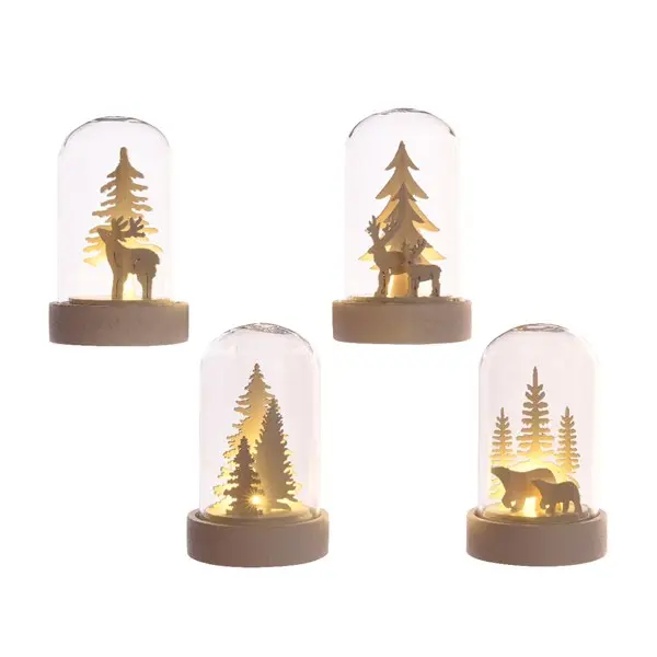 Decoratiune - LED Scenery Cloche - Warm White - mai multe modele | Kaemingk