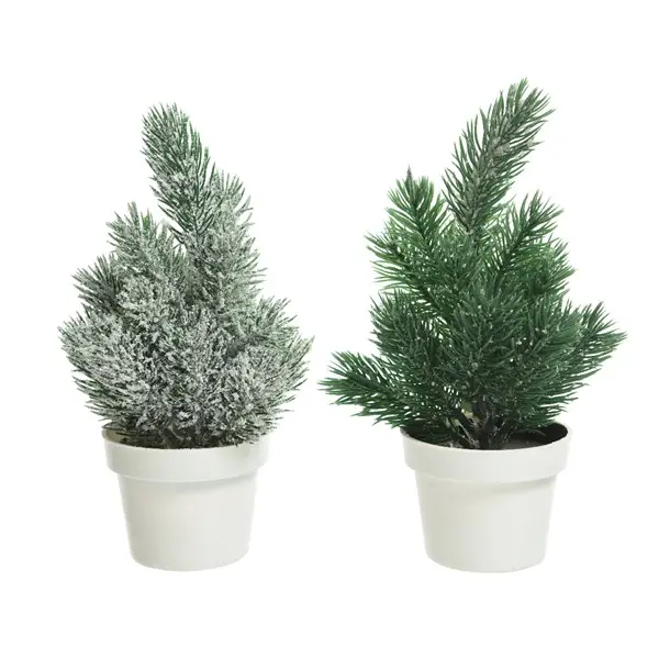 Decoratiune - Mini Tree in Pot - mai multe culori, 20 cm | Kaemingk