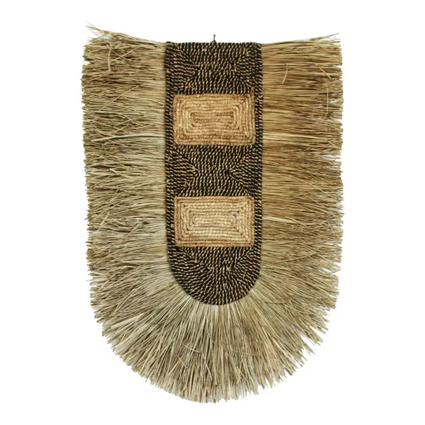 Decoratiune perete Baffen I matting, Natural, 60x85x10 cm
