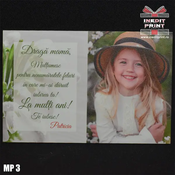 Decoratiune personalizata cu magnet MM3 10cm