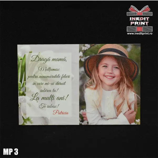 Decoratiune personalizata cu magnet MM3 20CM