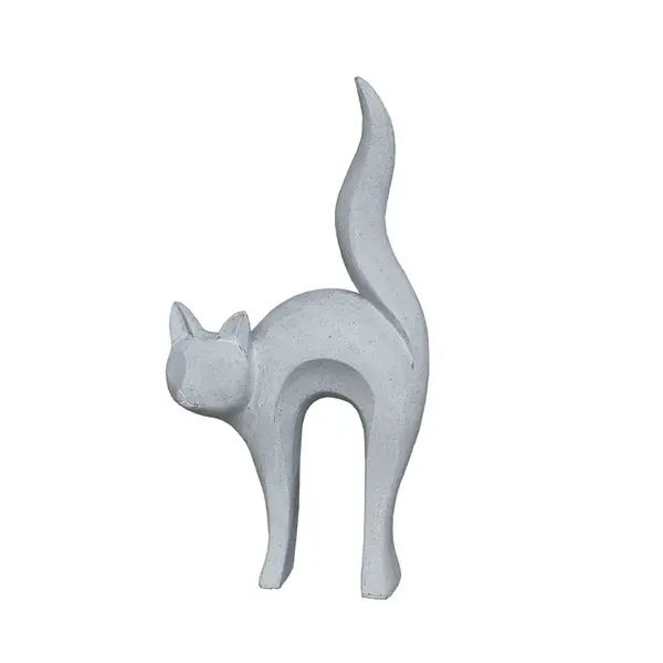 Decoratiune SARONA CAT H62 CM - Grey