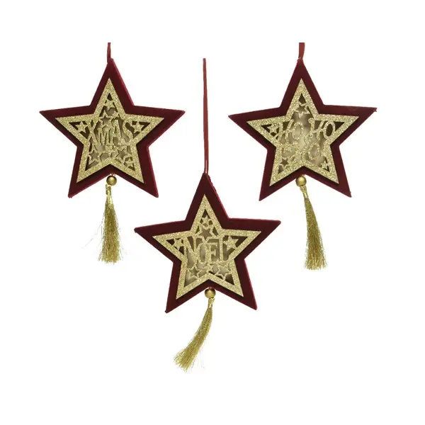 Decoratiune - Star Playwood Flock - mai multe modele | Kaemingk